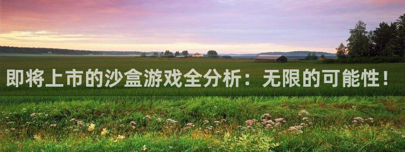 亿万28校服：即将上市的沙盒游戏全分析：无限的可能性！